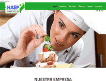 Tablet Screenshot of grupohaspservice.com